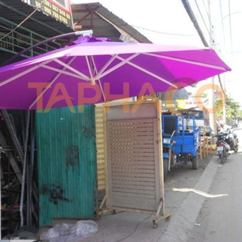 Dù lệch tâm tròn che nắng ngoài trời 4 Dù lệch tâm tròn che nắng ngoài trời