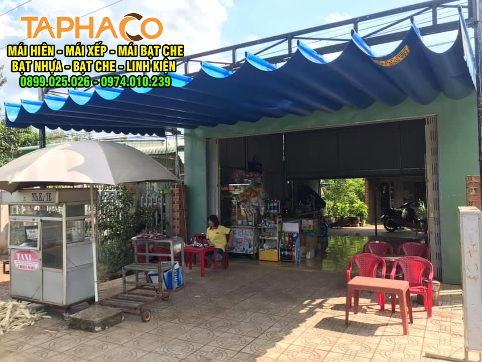 mai-xep-20 Mái bạt xếp giá rẻ