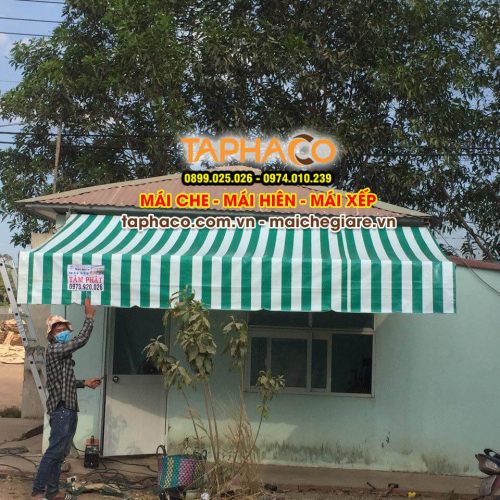 Mái hiên mái xếp - mái che TaPhaCo