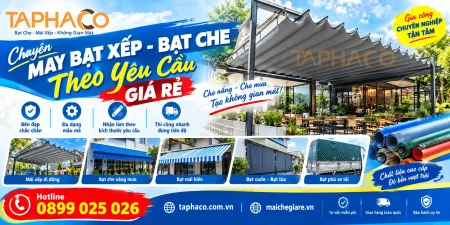 Xưởng May Bạt Xếp, Bạt mái hiên – Gia Công Bạt Che Theo Yêu Cầu